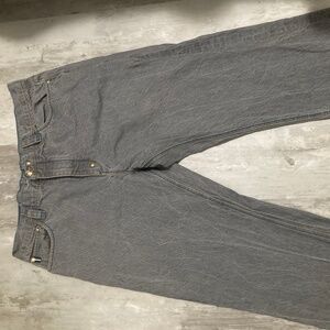 Coogi Mens Jeans Gray Denim Embroidered Pockets